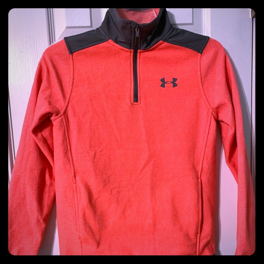 Under Armour Half-Zip Fleece. Boys Sz Med.
